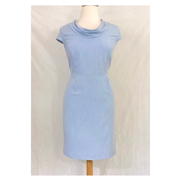Calvin Klein Dresses & Skirts - Calvin Klein Cap Sleeve Cowl Neck Sheath
